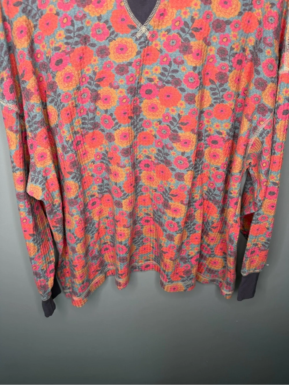 Natural Life Floral Waffle Thermal - Picture 5 of 8